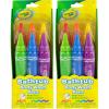Crayola Taste Beauty Bathtub Bodywash Pens, Kids’ Bath Toys per Pack (6), Adult Supervision Recommended(6 Count (Pack of 2))