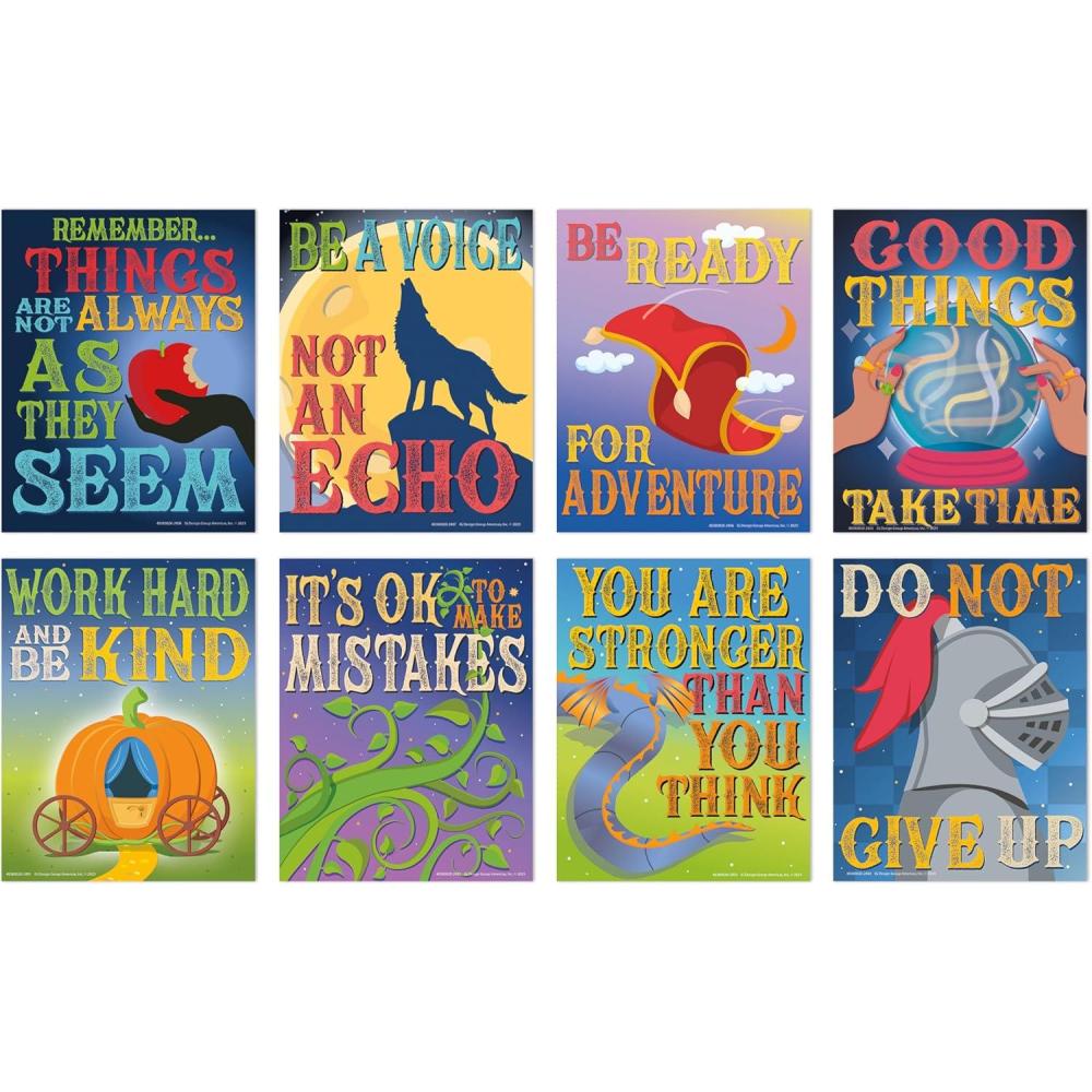 imageEureka Crayola Colors of Kindness Mini Classroom Poster Set for Teachers 11 x 14 8 PiecesOnce Upon a Dream