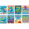 Eureka Crayola Colors of Kindness Mini Classroom Poster Set for Teachers, 11″ x 14″, 8 Pieces(Seas the Day)