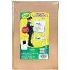 Crayola Wooden Art Easel for Kids, 2-in-1 Dry Erase Board & Chalkboard, Gifts for Toddlers, Ages 3, 4, 5(Mini Easel)