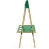 Crayola Wooden Art Easel for Kids, 2-in-1 Dry Erase Board & Chalkboard, Gifts for Toddlers, Ages 3, 4, 5(Wooden Easel)