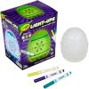 Crayola Light-Ups – Chick, Recolorable Light Up Chicken, Easter Craft Decoration, Easter Egg Toy for Kids, Basket Stuffer for Kids, Ages 4+(Egg)