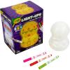 Crayola Light-Ups – Chick, Recolorable Light Up Chicken, Easter Craft Decoration, Easter Egg Toy for Kids, Basket Stuffer for Kids, Ages 4+(Chick)