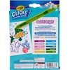 Crayola Clicks 2.0mm Mechanical Colored Pencil Set, Essential Easter Basket Stuffers, 12 Pastel Colors, Coloring Pencils for Kids, No Sharpen, 24 Replacement Cores, Ages 5+(Bold & Bright)