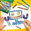 Crayola Metallic Markers, Art Supplies, 8 Count, Colors May Vary(8 Count (Pack of 1))