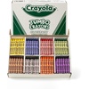 Crayola Triangular Crayon Classpack (256ct), 16 Colors, Bulk Toddler Crayons, Teacher Classroom Must Haves, School Supplies, Preschool & Kindergarten(200 Count (Pack of 1))