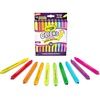 Crayola Clicks Retractable Highlighters (10ct), Ultra-Clean Washable Highlighter Set for Kids & Adults, Bold Colors, No Dry, School & Office Supplies
