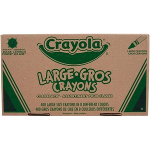 Crayola Triangular Crayon Classpack (256ct), 16 Colors, Bulk Toddler Crayons, Teacher Classroom Must Haves, School Supplies, Preschool & Kindergarten(400 Count (Pack of 1))