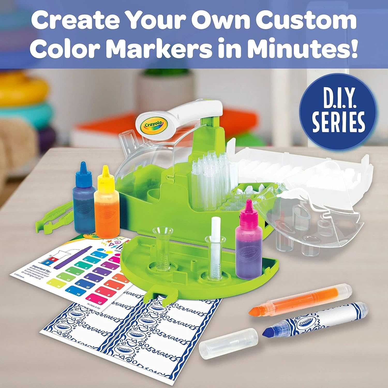 image:imageCrayola Marker Maker DIY Kids Crafts Create 16 Markers for Kids Arts amp Crafts Kit Gift for Girls amp Boys Ages 7Marker Maker