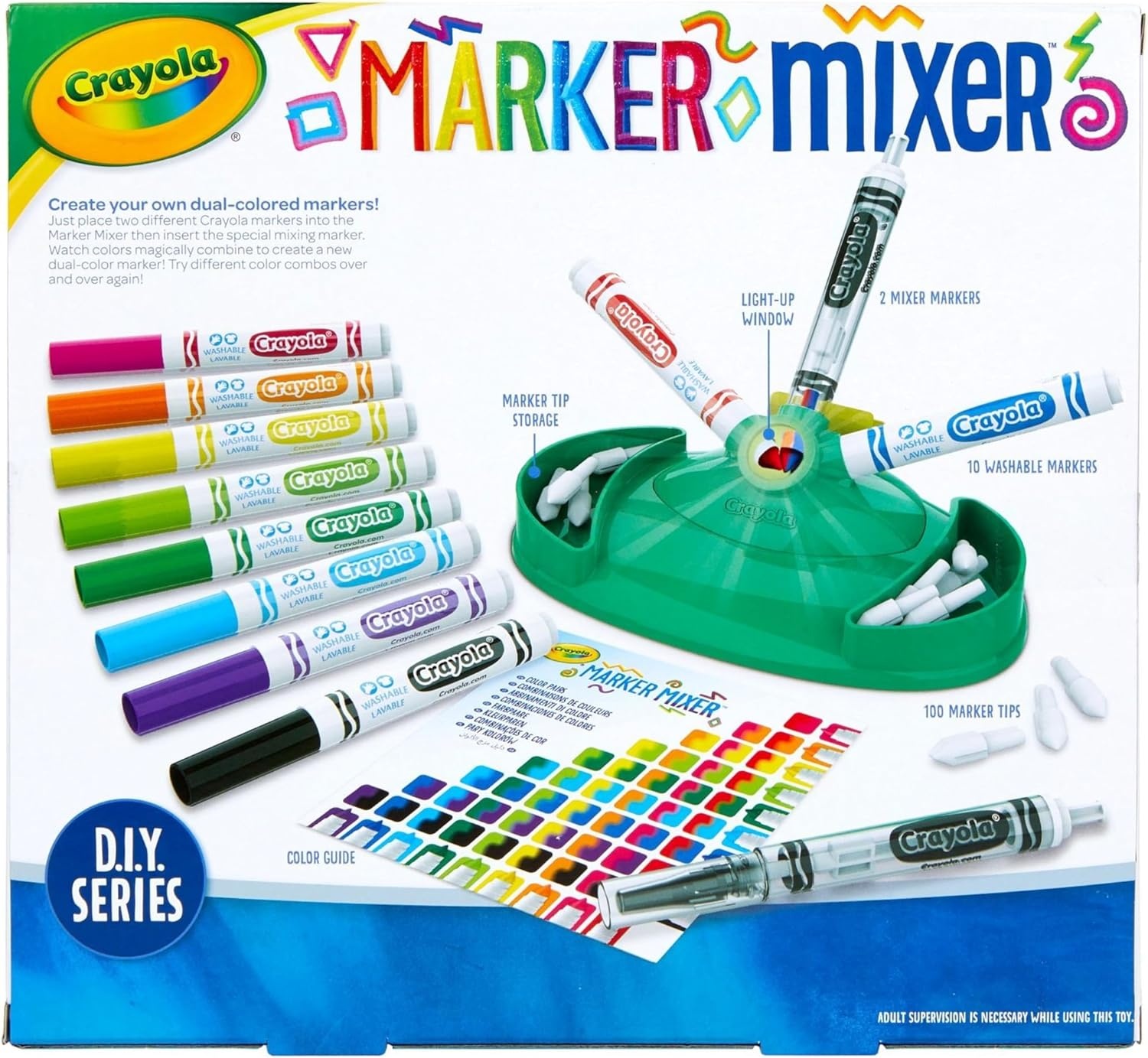 image:imageCrayola Marker Maker DIY Kids Crafts Create 16 Markers for Kids Arts amp Crafts Kit Gift for Girls amp Boys Ages 7Marker Mixer