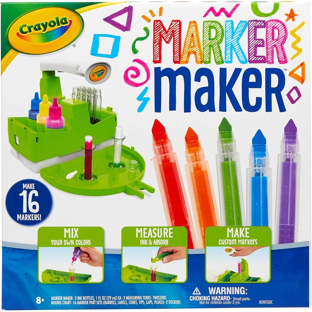 image:imageCrayola Marker Maker DIY Kids Crafts Create 16 Markers for Kids Arts amp Crafts Kit Gift for Girls amp Boys Ages 7Marker Maker