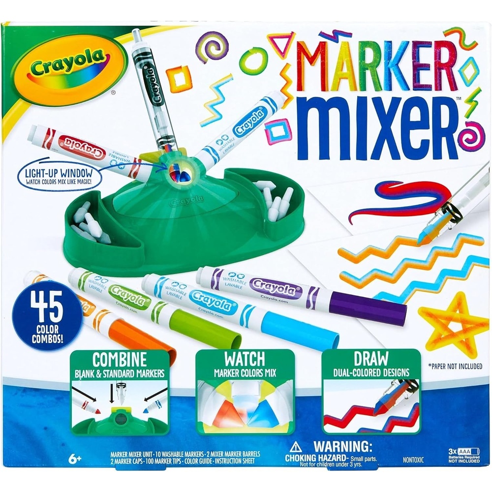 image:imageCrayola Marker Maker DIY Kids Crafts Create 16 Markers for Kids Arts amp Crafts Kit Gift for Girls amp Boys Ages 7Marker Mixer