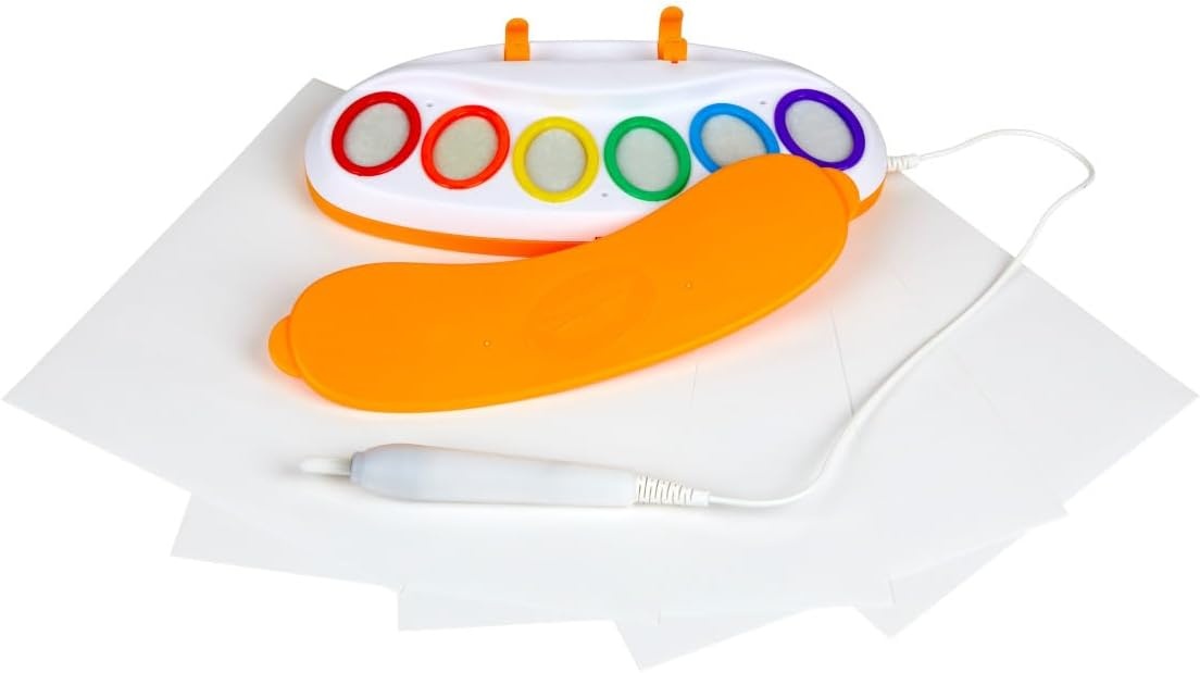 image:imageCrayola Color Wonder Magic Light Brush Featuring Ms Rachel MessFree Coloring Set with Songs Paint Set for Toddlers Art Gift for Kids Ages 3 amp Up25 Piece Set