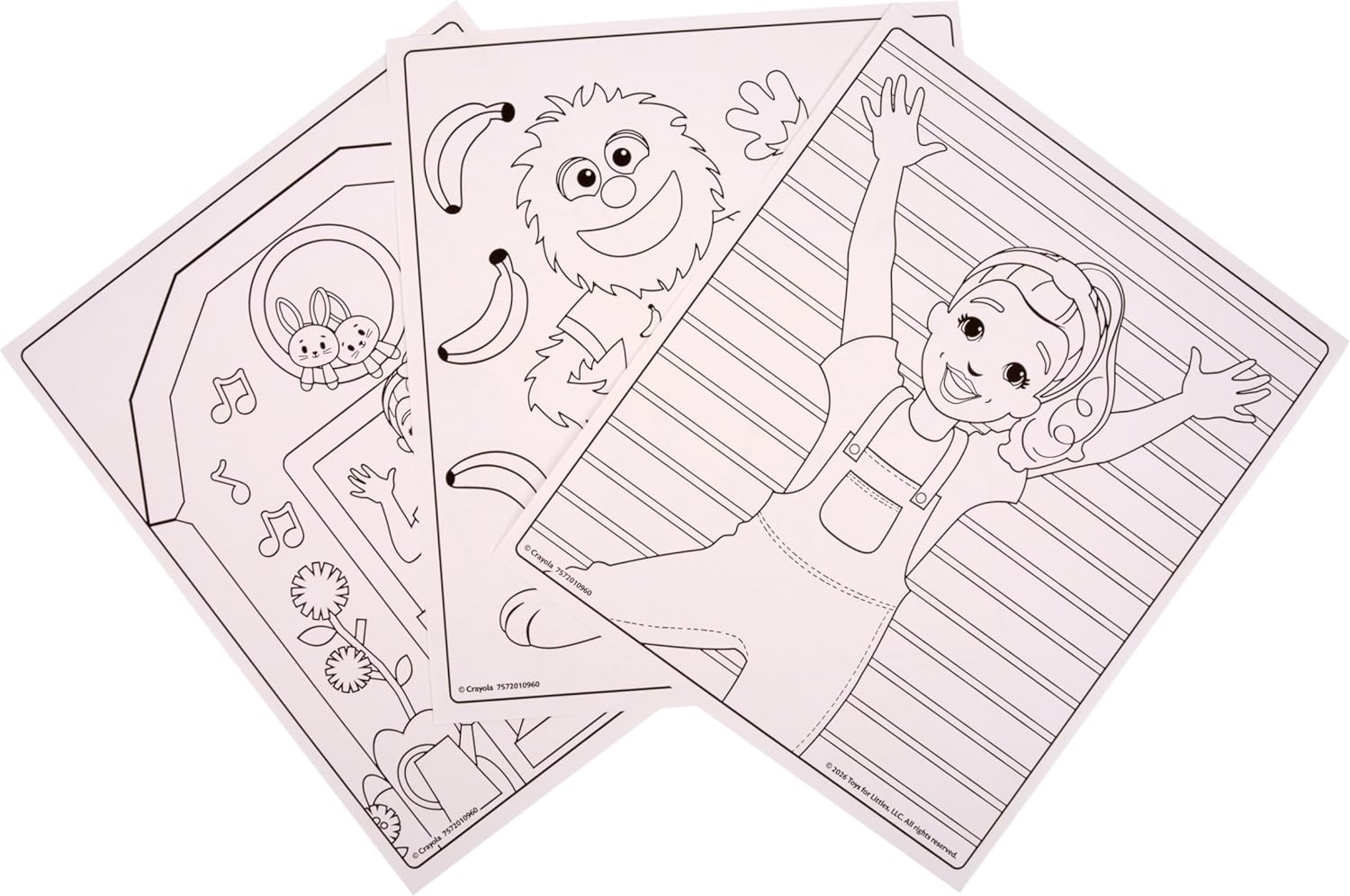image:imageCrayola Color Wonder Magic Light Brush Featuring Ms Rachel MessFree Coloring Set with Songs Paint Set for Toddlers Art Gift for Kids Ages 3 amp Up8x10 inches