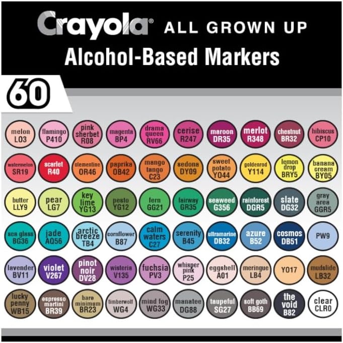 image:imageCrayola Stay Hydrated Adult Coloring Book 32 Pgs Premium Paper Stress Relief and Relaxation Activities Gift for Women and MenMixed