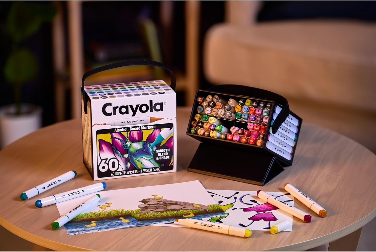 image:imageCrayola Stay Hydrated Adult Coloring Book 32 Pgs Premium Paper Stress Relief and Relaxation Activities Gift for Women and MenMixed