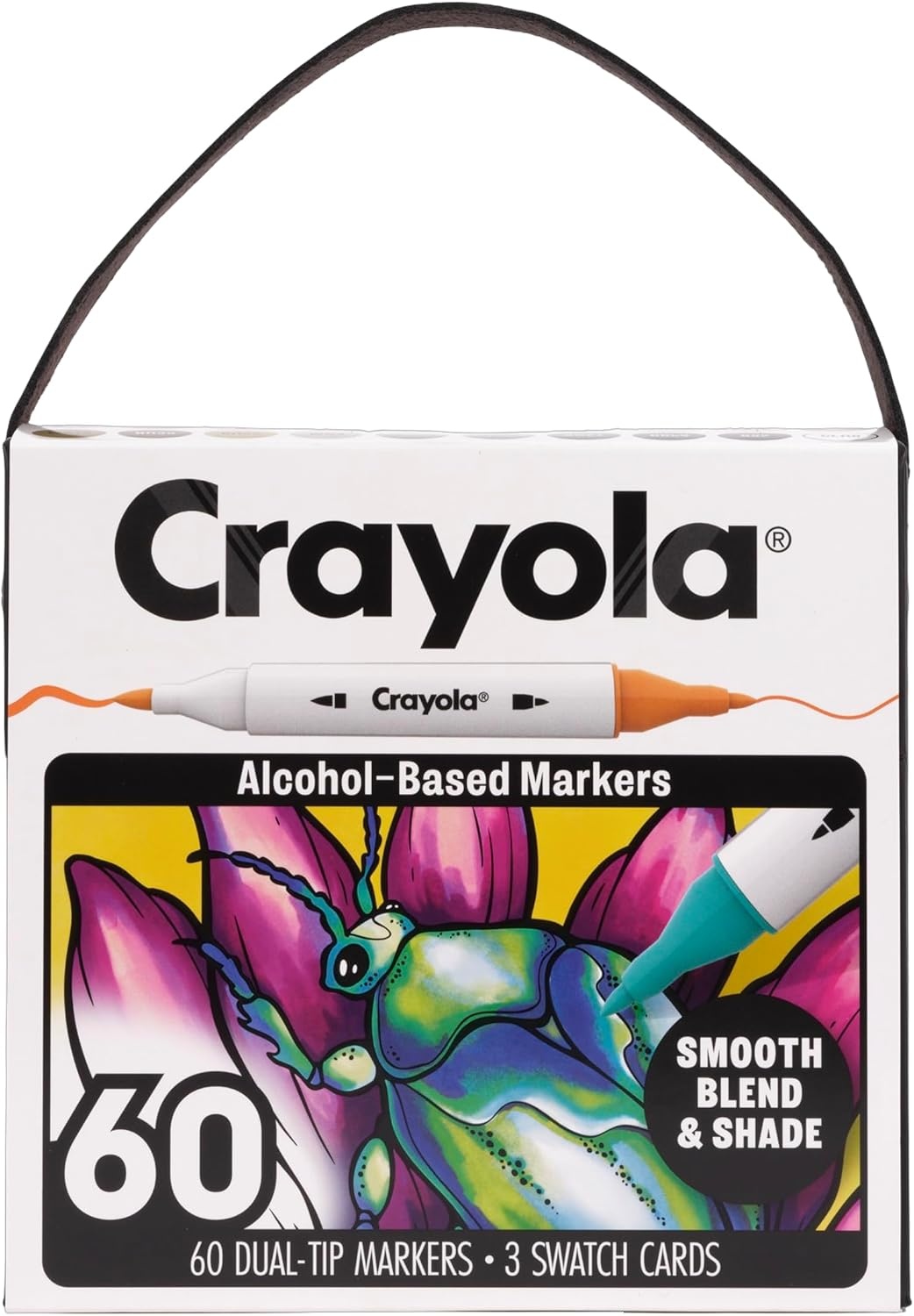image:imageCrayola Stay Hydrated Adult Coloring Book 32 Pgs Premium Paper Stress Relief and Relaxation Activities Gift for Women and MenMixed
