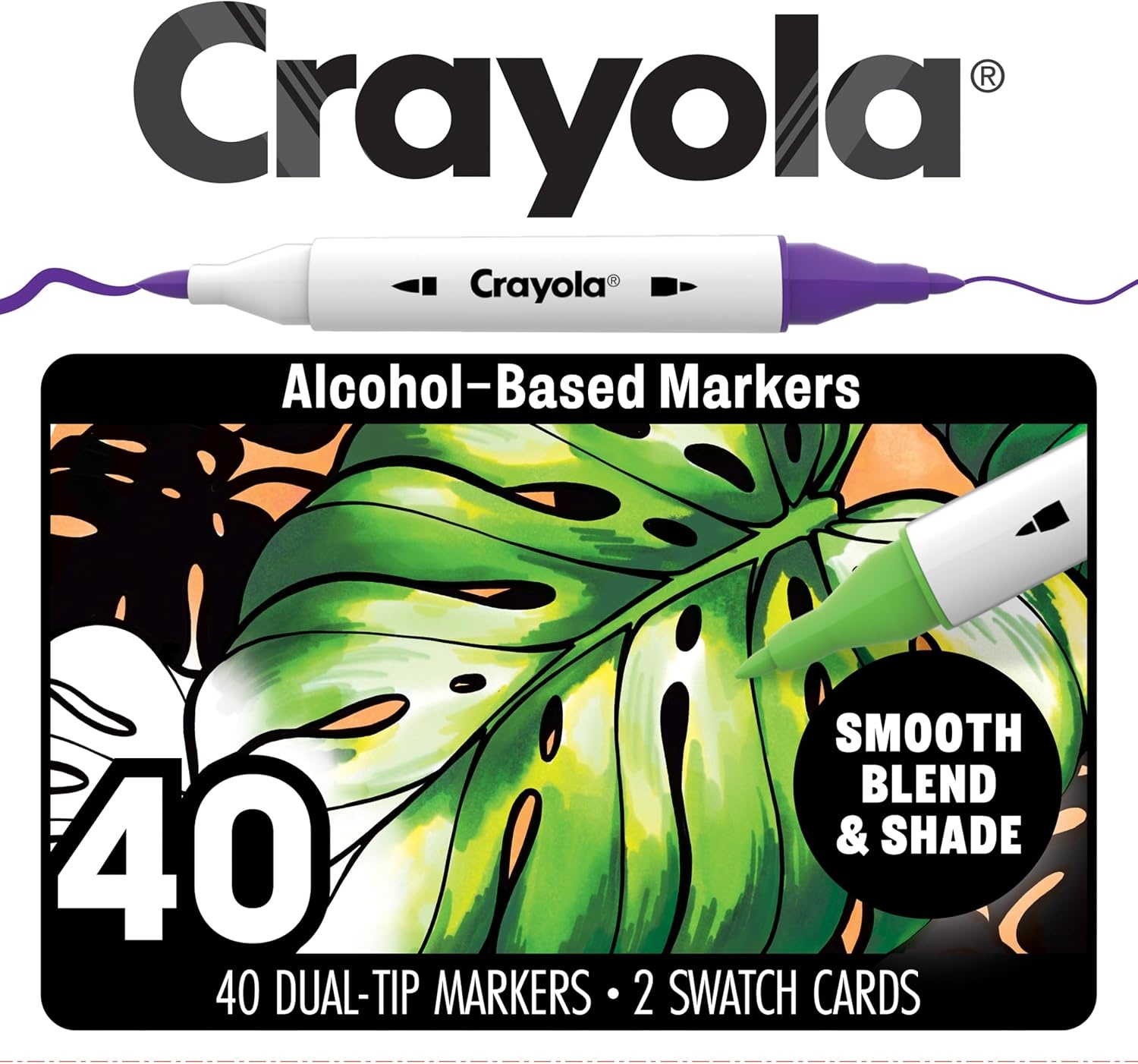 image:imageCrayola Stay Hydrated Adult Coloring Book 32 Pgs Premium Paper Stress Relief and Relaxation Activities Gift for Women and MenMixed