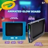 Crayola Animated Glow Board, DualScreen LED Drawing Board with Light Animation, Light Up Tracing Projector, Gift for Kids, Toys for Boys & Girls, Ages 6+