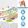 Crayola Color Wonder Magic Light Brush Featuring Ms. Rachel, MessFree Coloring Set with Songs, Paint Set for Toddlers, Art Gift for Kids, Ages 3 & Up(25 Piece Set)