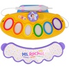 Crayola Color Wonder Magic Light Brush Featuring Ms. Rachel, MessFree Coloring Set with Songs, Paint Set for Toddlers, Art Gift for Kids, Ages 3 & Up(8×10 inches)