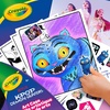Crayola Kpop Demon Hunters Art Case (40+pcs), Coloring & Sticker Craft Kit, Gift for Kids & Teens, Travel Activity Set, Ages 8+