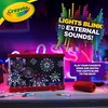 Crayola Ultimate Light Board – ColorVibe, Sound Reactive Light Up Drawing Tablet for Kids, LED Art Projector Board, Kids Gifts, Toys for Boys & Girls, Ages 6+(Compact)