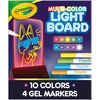 Crayola Ultimate Light Board – ColorVibe, Sound Reactive Light Up Drawing Tablet for Kids, LED Art Projector Board, Kids Gifts, Toys for Boys & Girls, Ages 6+(6″W x 6″H)