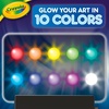 Crayola Ultimate Light Board – ColorVibe, Sound Reactive Light Up Drawing Tablet for Kids, LED Art Projector Board, Kids Gifts, Toys for Boys & Girls, Ages 6+(6″W x 6″H)