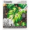 Crayola Stay Hydrated Adult Coloring Book, 32 Pgs, Premium Paper, Stress Relief and Relaxation Activities, Gift for Women and Men(Plant Lady)