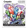 Crayola Stay Hydrated Adult Coloring Book, 32 Pgs, Premium Paper, Stress Relief and Relaxation Activities, Gift for Women and Men(Witchy Woman)