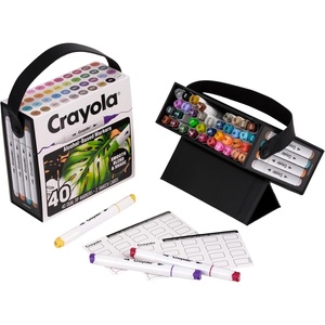 Crayola Stay Hydrated Adult Coloring Book, 32 Pgs, Premium Paper, Stress Relief and Relaxation Activities, Gift for Women and Men(Mixed)
