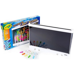 Crayola Ultimate Light Board – ColorVibe, Sound Reactive Light Up Drawing Tablet for Kids, LED Art Projector Board, Kids Gifts, Toys for Boys & Girls, Ages 6+(19″W x 12″H)