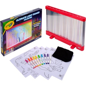 Crayola Ultimate Light Board – ColorVibe, Sound Reactive Light Up Drawing Tablet for Kids, LED Art Projector Board, Kids Gifts, Toys for Boys & Girls, Ages 6+(Compact)