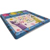 Crayola Metal Activity Tray, Square Shape, Blue with Crayon Pattern, 13 x 13 x 1 Inches, Storage Space for Crafts and Homework, Ages 3+