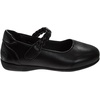 Crayola Shoes for Girls Mary Jane Ballet Flats Dress School Shoes for Girl Size 9-10 Toddler 11-13 Little Kid 1-4 Big Kid(Black)