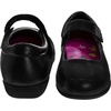 Crayola Shoes for Girls Mary Jane Ballet Flats Dress School Shoes for Girl Size 9-10 Toddler 11-13 Little Kid 1-4 Big Kid(Black Strap)