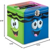 The Tin Box Company XL Storage Tin with Handle, Crayola