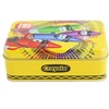 The Tin Box Crayola Tin Crayon Storage with Hinge (Empty) – Holds 64 Crayons, (187937-12)(1 Count (Pack of 1))