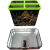 Tin Box Company, Tin Organizer with Sharpener at Bottom, Crayola(TMNT)