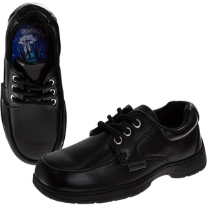 Crayola Boys Black School Uniform Dress Shoes Lace-Up & Strap Styles Classic Formal Shoes Toddler 7–10 Little Kid 11–13 Big Kid 1–4(Black)