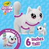 Crayola Jumbo (6 inch) Scribble Scrubbie Pets, Rory the Dino, Posable Kids Toy, Customizable Toy, Gift(Cat)