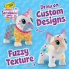 Crayola Jumbo (6 inch) Scribble Scrubbie Pets, Rory the Dino, Posable Kids Toy, Customizable Toy, Gift(Dog)