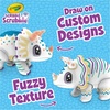 Crayola Jumbo (6 inch) Scribble Scrubbie Pets, Rory the Dino, Posable Kids Toy, Customizable Toy, Gift(Rhino)