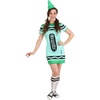 Green Crayola Crayon Women’s Costume – Dress, Hat, Headband