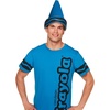 Spirit Halloween Adult Cerulean Crayola Crayon Costume Kit