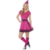 Spirit Halloween Crayola Adult Razzmatazz Pink Crayon Dress Costume | Officially Licensed | Easy Halloween Costume