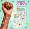 Crayola Colors of Kindness Temporary Tattoo Sheets, Variety Pack with 100+ Tattoos for Kids, Ages 4+, Positive & Uplifting Designs