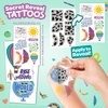 Crayola Colors of Kindness Temporary Tattoo Sheets, Variety Pack with 100+ Tattoos for Kids, Ages 4+, Positive & Uplifting Designs