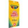 Zildjian ZKIDS Crayola Kids Drumsticks | fun colorful design for young players, lightweight easy-hold build, ideal first lesson gift, smaller grip for little hands